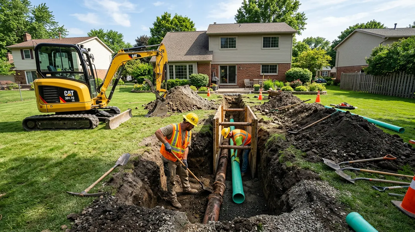 Sewer Line Repair in Brushy Creek, TX